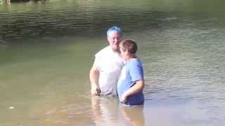 Baptisms at Falls Creek 2015