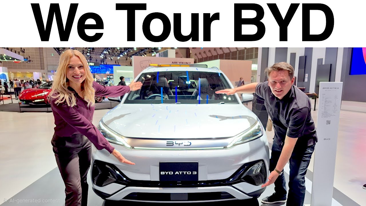 Взгляните на эти прекрасные интерьеры от BYD //Japan Mobility Show