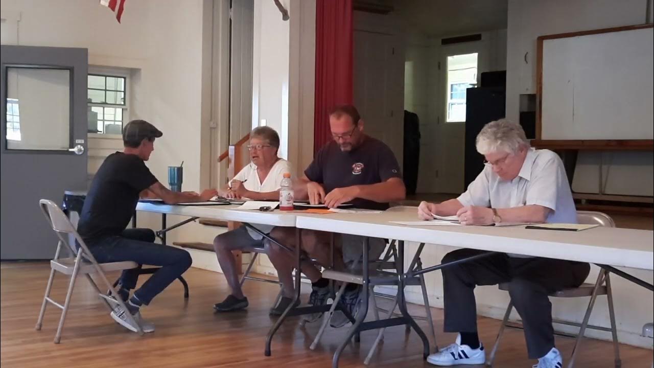 Croydon, NH zoning board meeting from (8/31/22) YouTube
