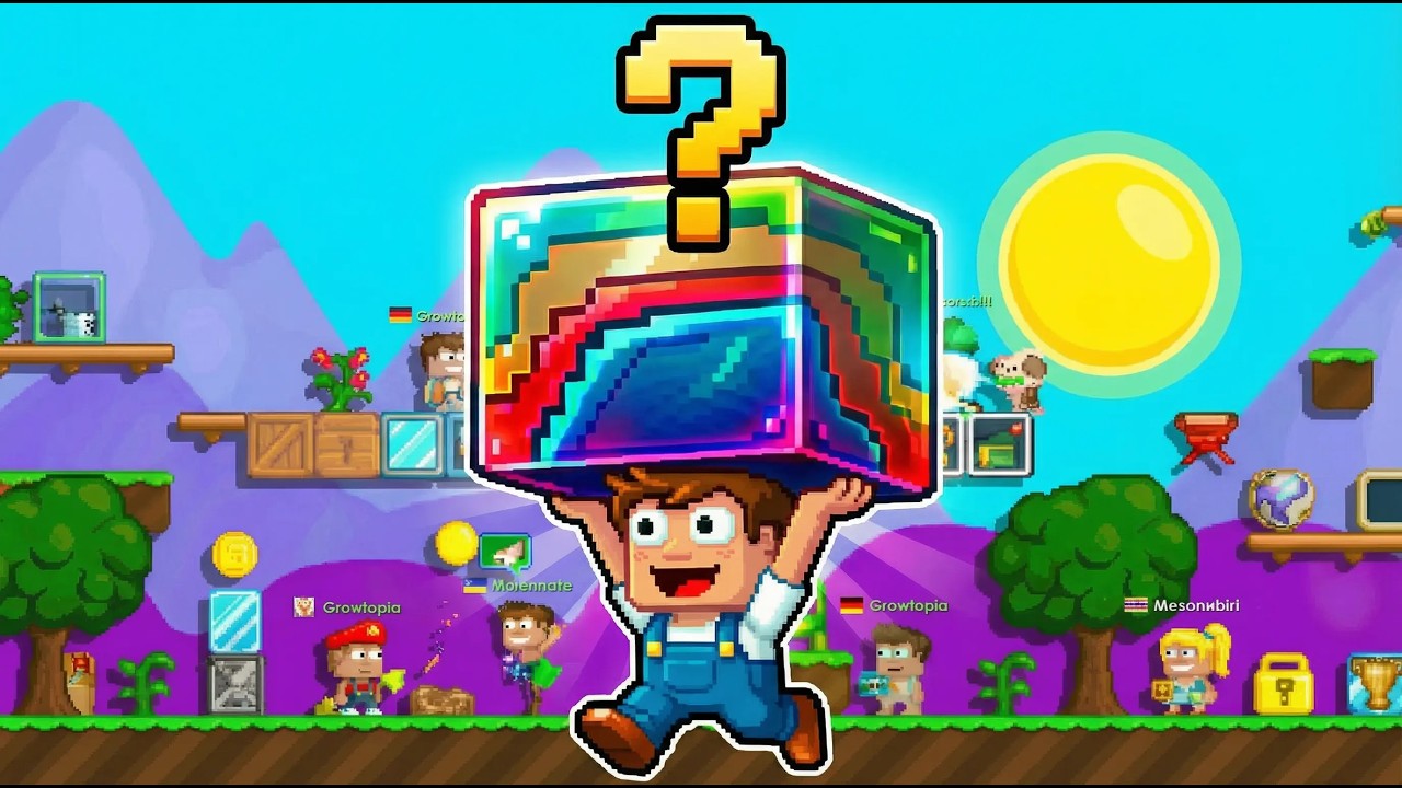 Лучший блок в Growtopia!!!! 🤑 (Покупка огромных миров)