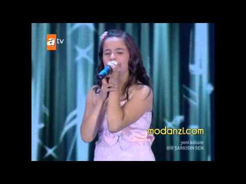 Bir Şarkısın Sen 21.07.2012 | Berna KARAGÖZOĞLU ( fındık kurdu ) - Sevemedim Kara Gözlüm | modanzi