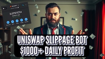 How to Make $1,000 in Passive Income with Uniswap Slippage Bot | Crypto Trading