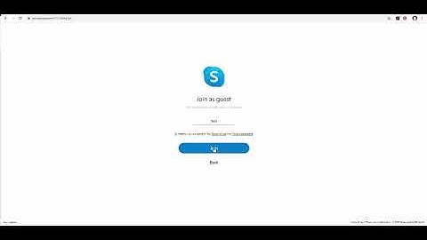 How to join a Skype meeting using a link