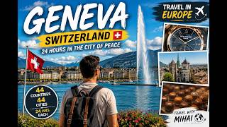 Episode 4 - The 44 Countries Challenge - Geneva Switzerland #Geneva #Switzerland #TravelVlog #vlog