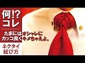 【結婚式-パーティで活躍】おしゃれなネクタイの結び方【フィッシュボーンノット】解説動画,How-to tie a tie: Fishborn knot