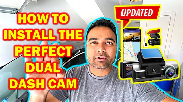 HOW TO Install a Front and Rear Dash Cam! (UPDATED Complete Guide)