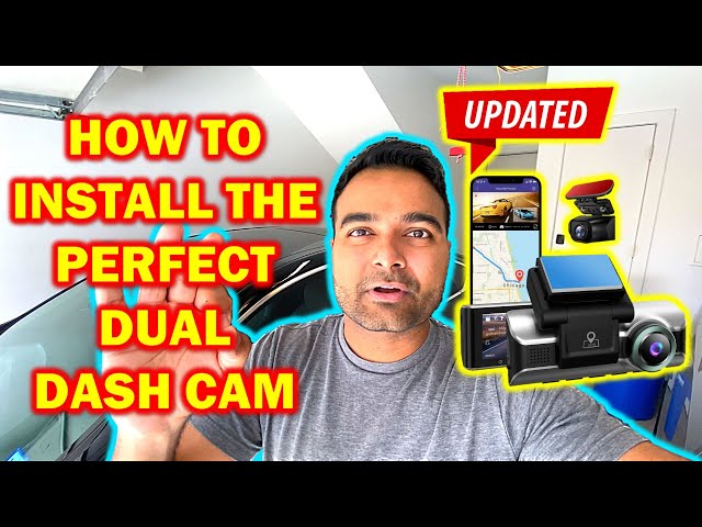 HOW TO Install a Front and Rear Dash Cam! (UPDATED Complete Guide