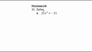 Vid Sol Unit 2 Roots and Rad HW Packet (32-33) 10-11-13