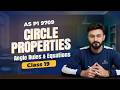 Circle Geometry: Angle Properties &amp; Advanced Equations | Class 19 | AS Level P1 9709 | MathvsArham