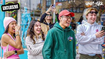 Turning Gibberish To Gold | Harry Mack EXCLUSIVE Guerrilla Bars