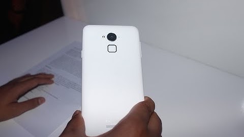 Coolpad Note 3 Fingerprint Sensor Speed - India Launch Event