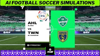 AL-AHLI SAUDI vs AL-TAAWOUN ⚽ Saudi Pro League 2025/26 Matchday 15 🟩 EA FC26 Simulation