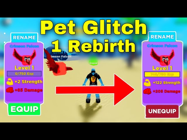 How to get 30 rebirths fast with this glitch in Muscle legends!!?-Roblox  Muscle legends 