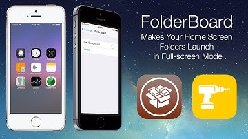 FolderBoard: Makes Your Home Screen Folders Launch in Full screen Mode