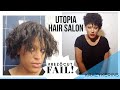 Utopia Hair Salon FAILED ME! | Bad Rezo Haircut | Curly Hair | Review | DIY Haircut