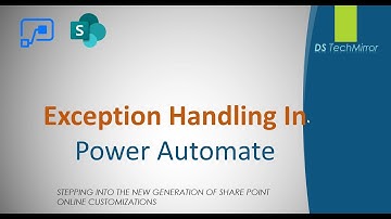 Exception Handling In Power Automate | MS Flow | Try Catch In Power Automate