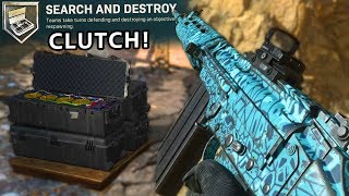 Clutch or Choke?! RIDICULOUS Modern Warfare Search and Destroy Clutch Compilation #4