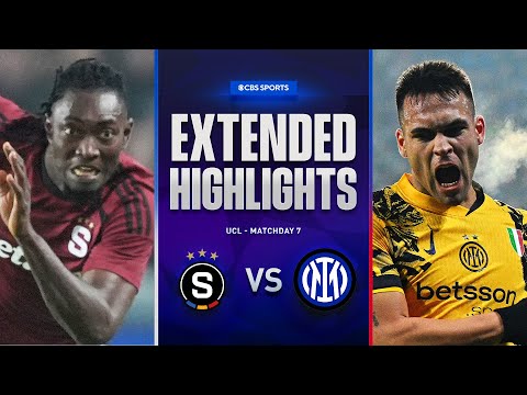 Sparta Praha vs. Inter: Extended Highlights | UCL League Phase MD 7 | CBS Sports Golazo