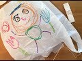 2歳から楽しむ『凧(たこ)』の作り方・走って楽しもう！・レジ袋・簡単・お正月遊び・冬の製作❤︎easy kite❤︎#461