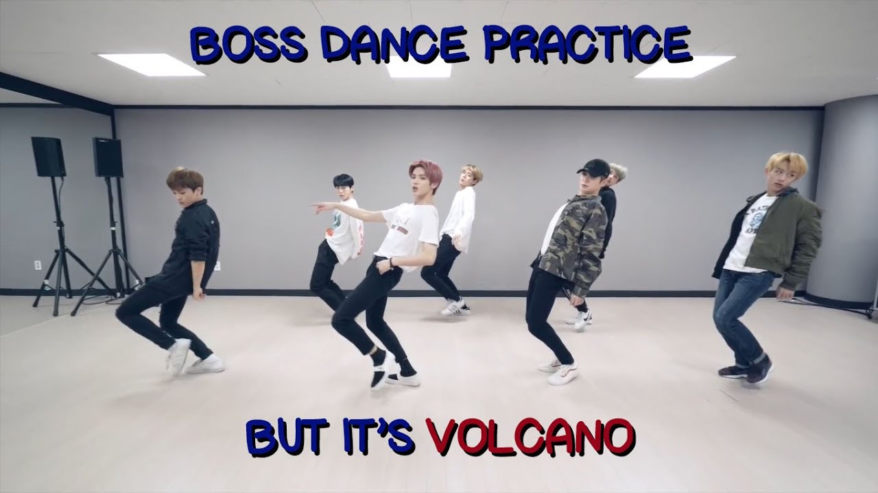 nct u - boss dance practice but it's volcano