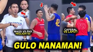 Gulo Ulit Sa Tuneup Coach La Tenorio Napasabak Na Sa Magnolia Tuneup Vs Phoenix Caperal Vs Laput