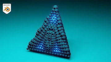 Create an Abstract Pyramid Animation in Geometry Nodes - Blender Tutorial
