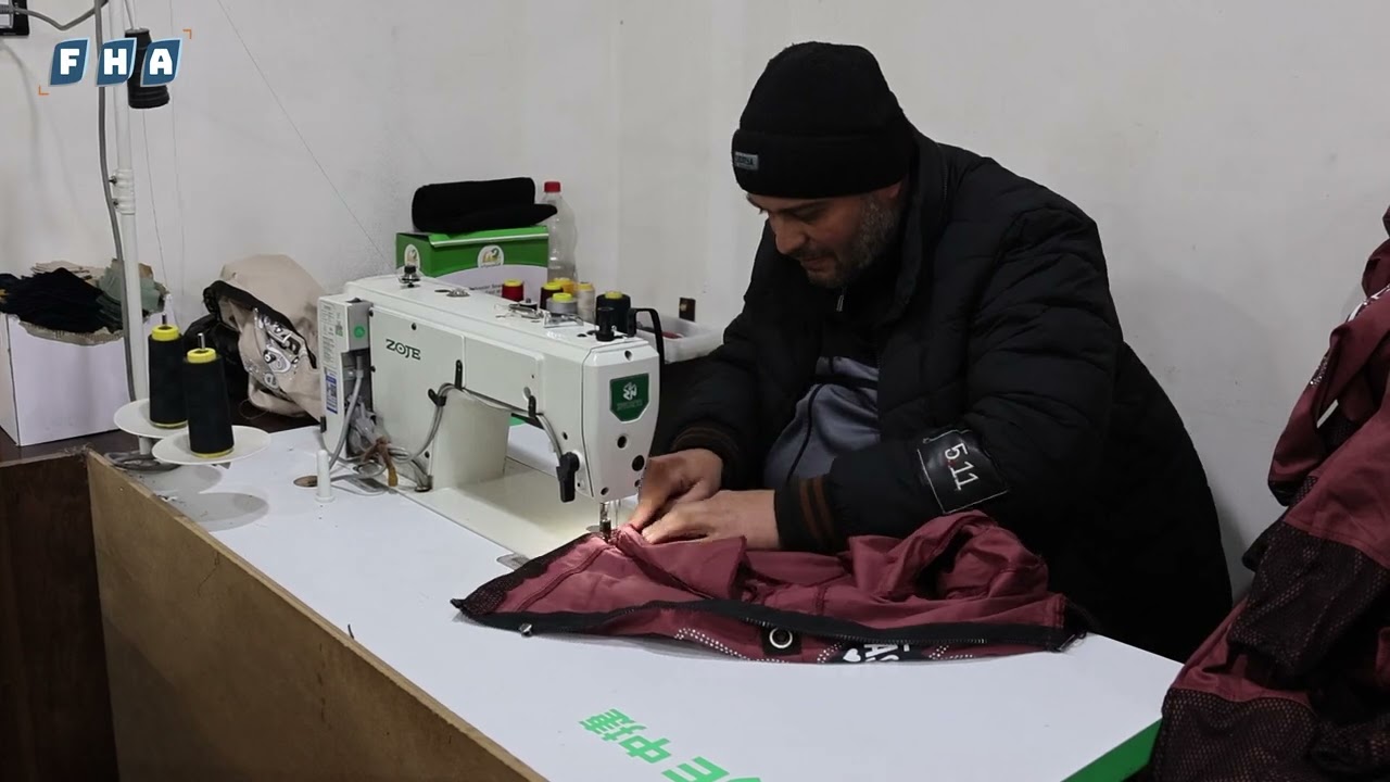 جولة في إحدى شركات تصنيع الألبسة النسائية في المدينة الصناعية بمدينة مارع