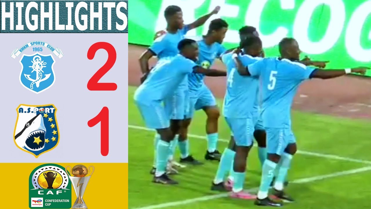 KMKM vs AS Port Highlights 🔥 CAF Confederation Cup 2025/2026 Qualifiers Round 1 1st Leg