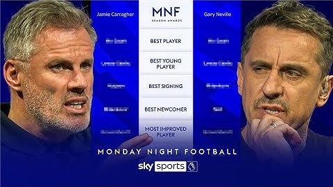 Jamie Carragher and Gary Neville give out their MNF Awards 🎖️ | Best Player, Best Signing & more!