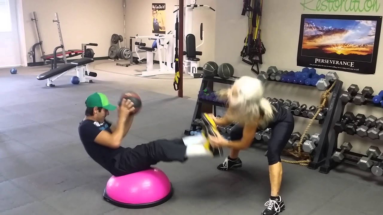 Core strength with Silvano Alves