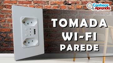 Tomada Inteligente de EMBUTIR na Parede Wifi com USB