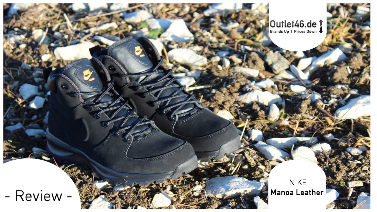 perdonar acelerador ilegal Nike Manoa Leather DEUTSCH l Review l On Feet l Haul l Overview l Outlet46  - YouTube