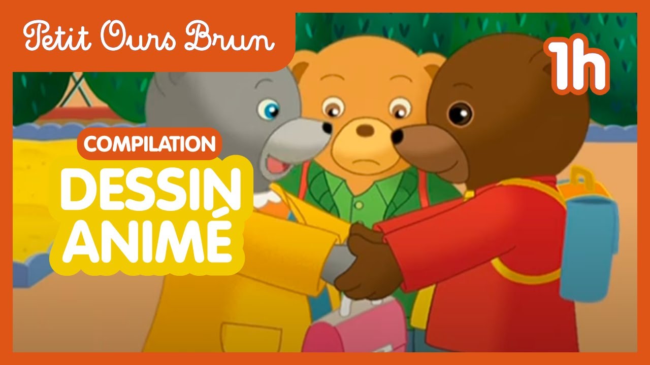 😍  Petit Ours Brun est amoureux ! 😍  Nouvelle compilation d'épisodes