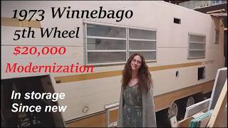 Modern Restoration of half century old RV Camper Winnebago from 1973  |  vid  2