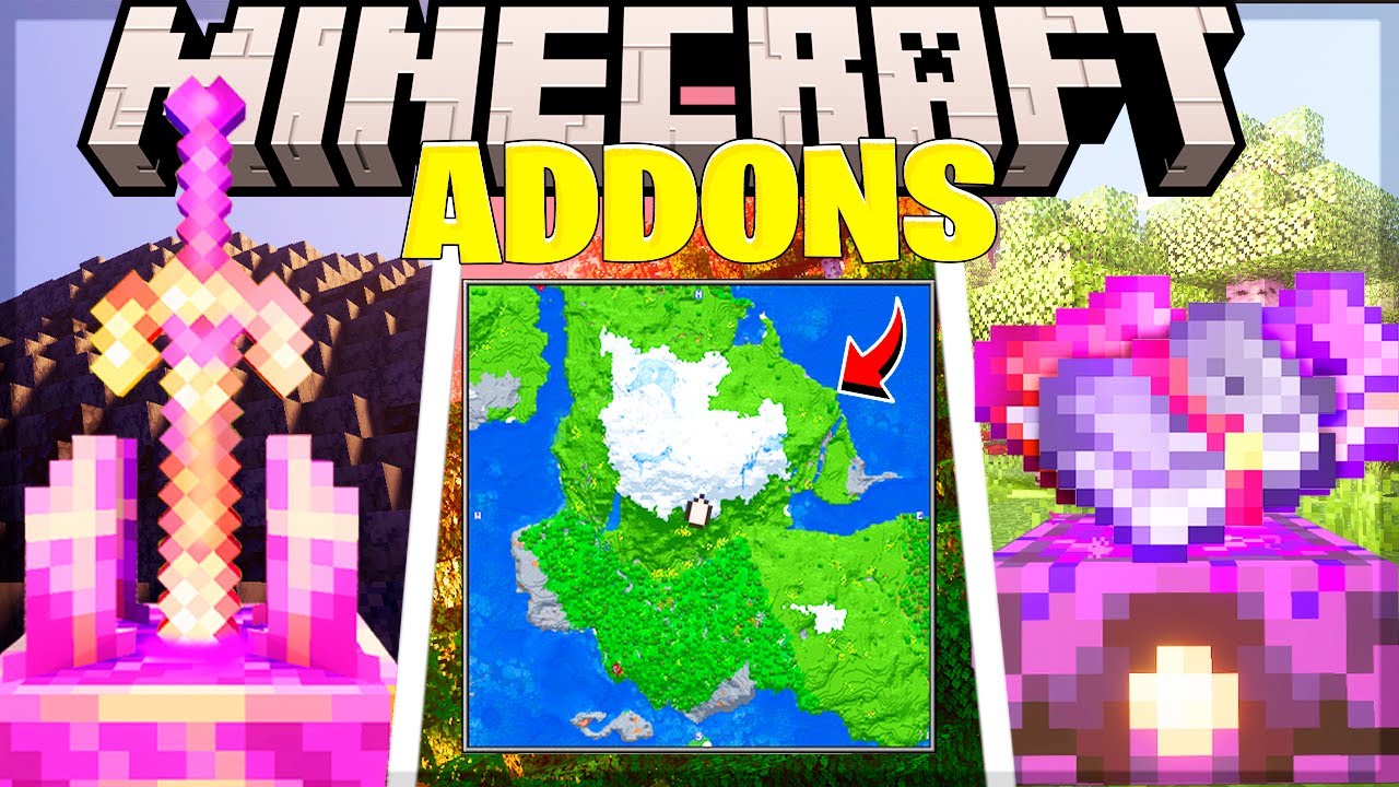 🚀TOP 5 MELHORES ADDONS para o seu MINECRAFT BEDROCK/MCPE + 🚀(1.21+)🚀 ...
