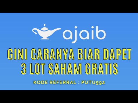 Cara Dapet Saham Bonus Dari Kode Referral - Ajaib Investasi