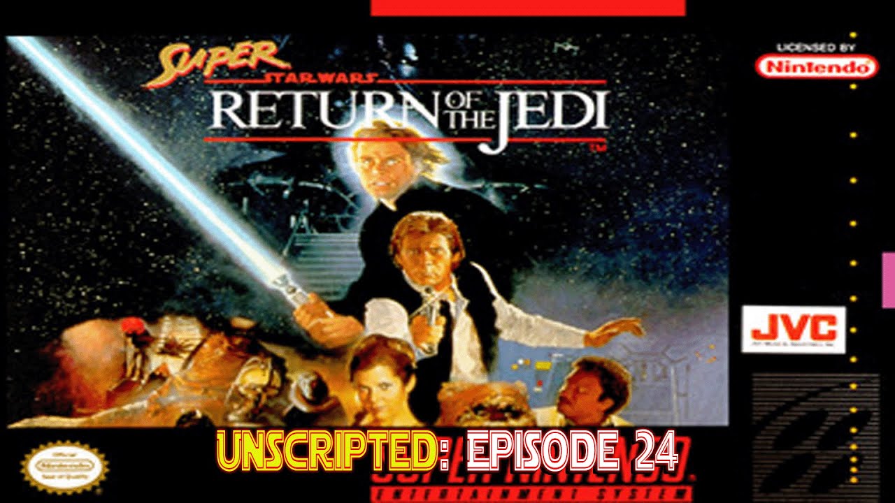 Unscripted Episode 24: Super Star Wars: The Return of the Jedi (SNES ...