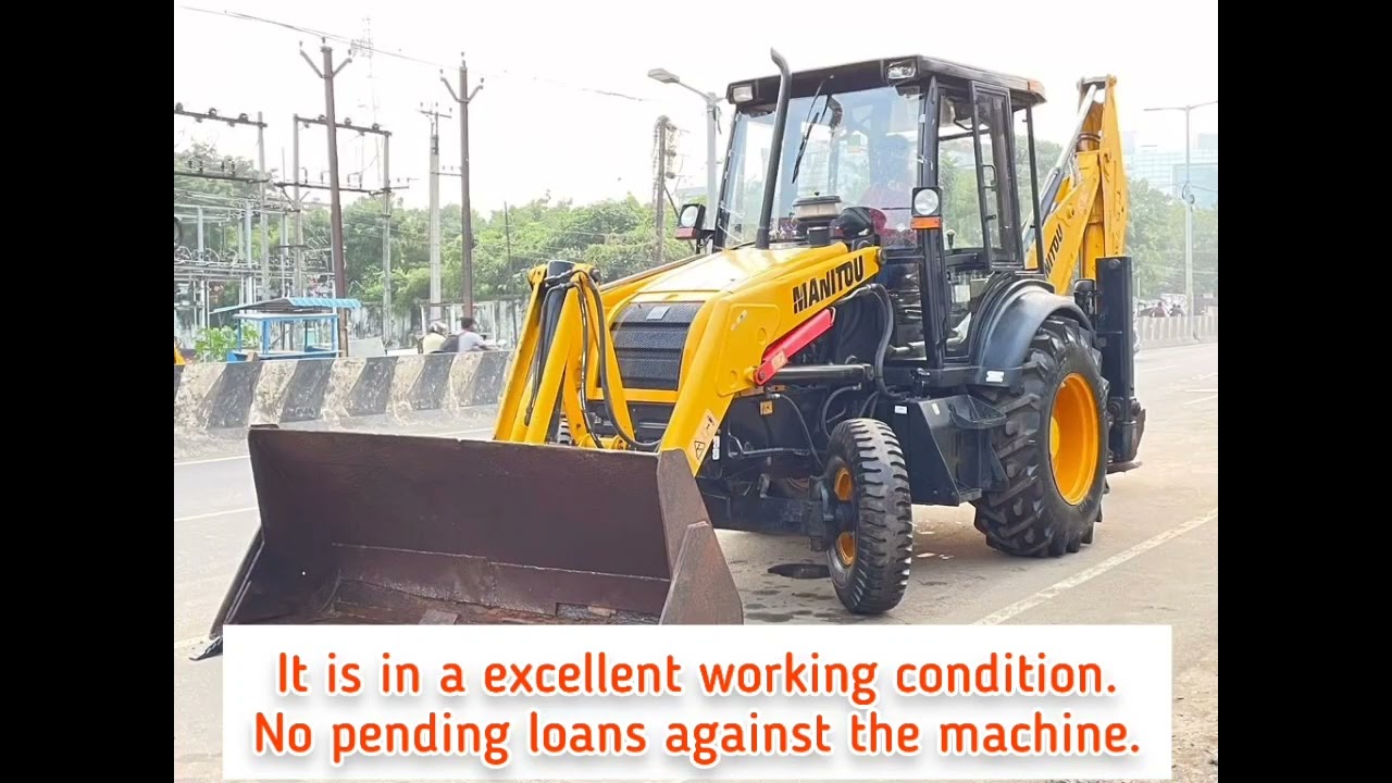 video Terex Manitou 2019 Model Backhoe Loader