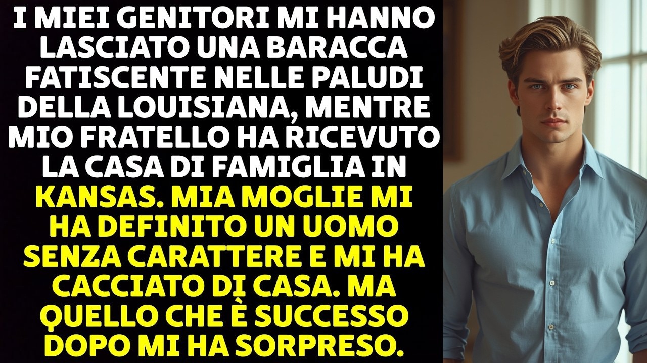 Mio padre mi lasciò una baracca marcia in Alaska, mentre a mio fratello andò una villa da 800.000 dollari a New York. La mia fidanzata Rachel mi chiamò “perdente patetico” e mi sbatté la porta in...