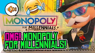 MONOPOLY FOR MILLENNIALS! Hasbro ROASTS Millennials With New Game!