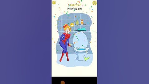 DOP:DRAW SAVE PUZZLE ON IPHONE ANDROID WALKTHROUGH🔥#SHORTS GAME LEVEL