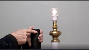 How to upgrade or convert LED table lamp to dimming by installing in line dimmer