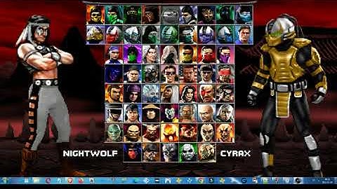 MORTAL KOMBAT REVITALIZED - INTRO + CPU VS CPU WATCH MODE FIGHTS - ALL CHARACTERS