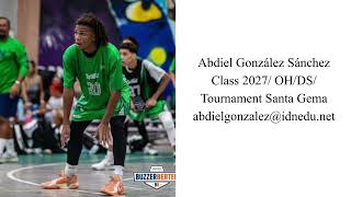 Abdiel González Cl 2027 Ohds