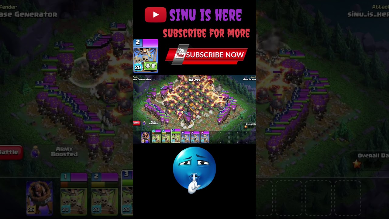 CLASH OF CLANS - FLAMER VS BALLOON (coc) 