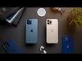 iPhone 12 Pro Color Comparison + Unboxing! (PACIFIC BLUE vs GOLD)