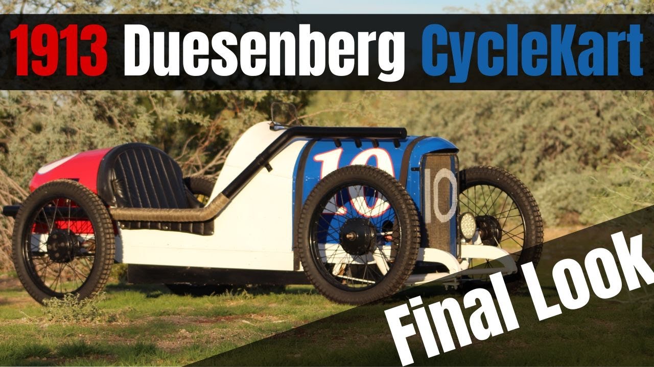 Итоги проекта Duesenberg CycleKart 1913 года.