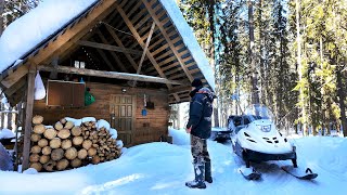 ОДИН В ЛЕСУ \\ ВЕРНУЛСЯ В ИЗБУ СПУСТЯ ПОЛ ГОДА \\ С НОЧЁВКОЙ В ТАЙГУ