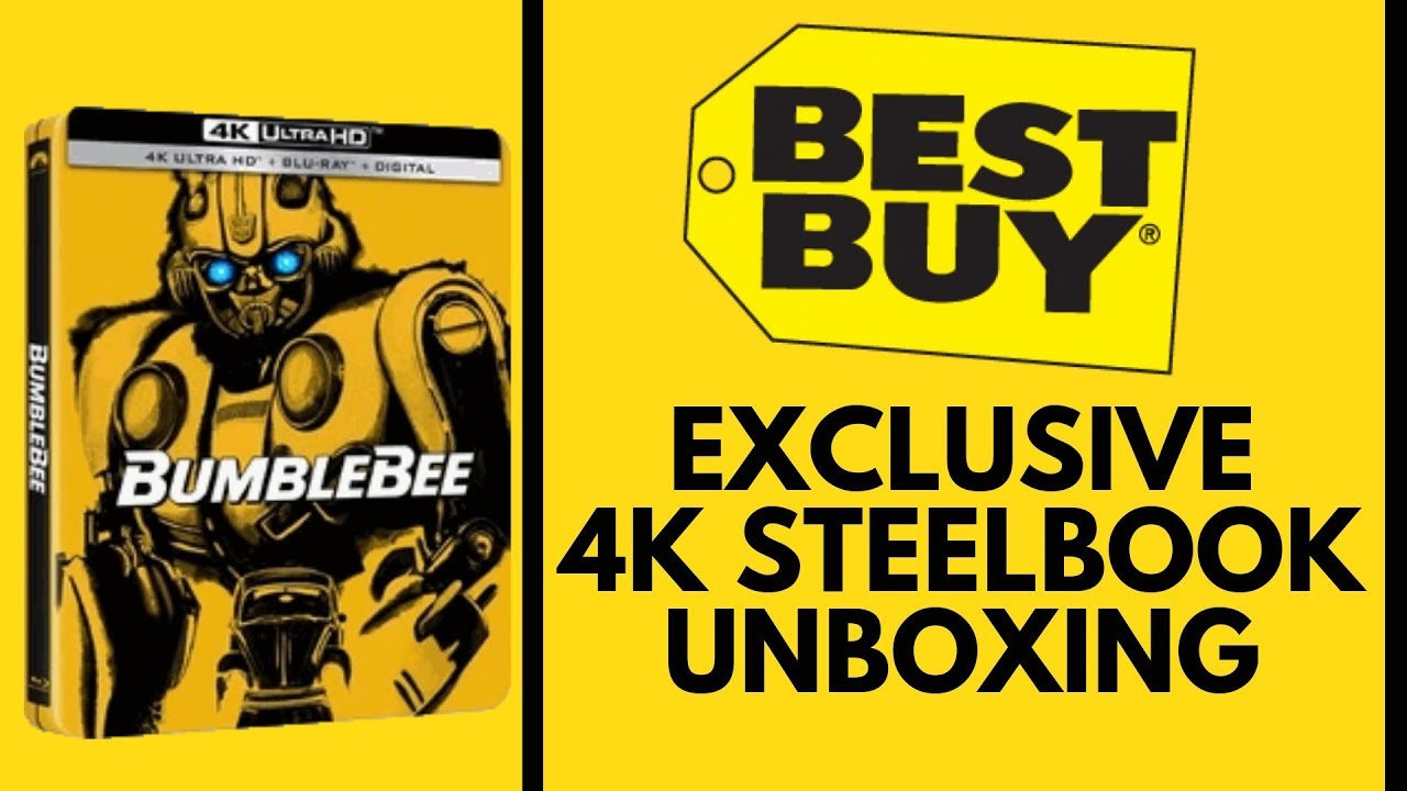 Bumblebee 4K Ultra HD Best Buy Exclusive Collectible SteelBook Unboxing