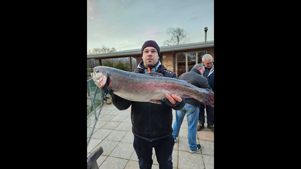Trota big da 4,48 Kg in canna!!! Gara alla trota grossa!!! Laghetto Acqua Viva Mussolente (VI)
